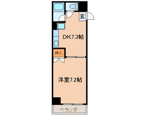 メゾン名城の物件間取画像